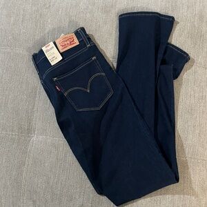 Levi's Women's Navy Skinny Jeans